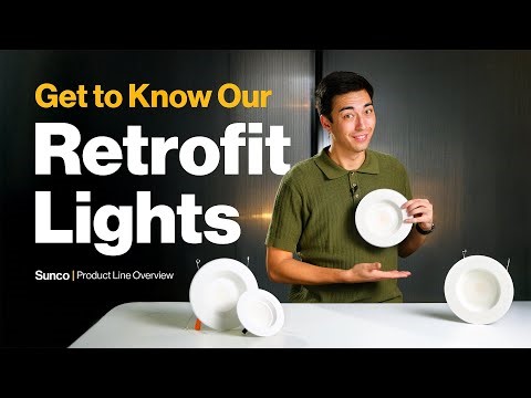 Retrofit LED Recessed Lights | Sunco Lighting