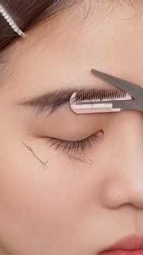 Perfect Eyebrow Shaping Made Easy ✨ Best Eyebrow Knife Tool for Beginners #shorts #beauty #eyeliner