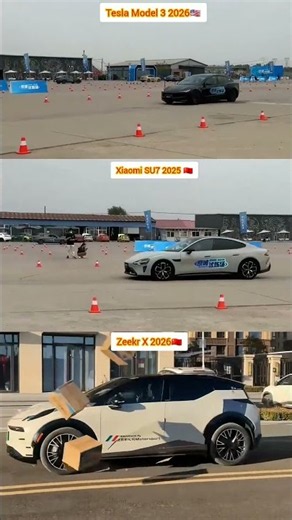 ​Smart Car Battle: Can Tesla Beat China's Best? 🔥😱 #short