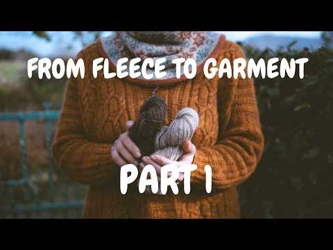 From fleece to garment- PART 1. Drents Heideschaap (Drenthe Heath)