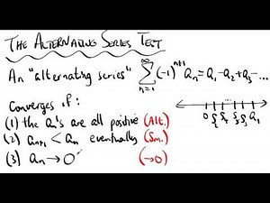 MATH222 Lesson 27 Alternating Series Test