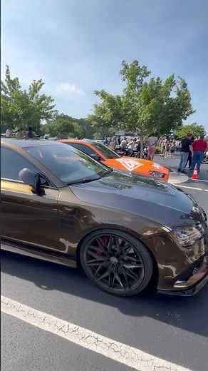 AUDI A7 CUSTOM STREET BUILD OMG!!! CARS & COFFEE