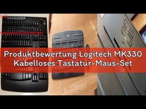Produktbewertung Logitech MK330 Kabelloses Tastatur-Maus-Set, 2.4 GHz Verbindung via USB-Empfänger,