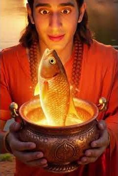 Matsya Avatar: The Fish That Saved the World 🌊 | Vishnu’s First Avatar Story