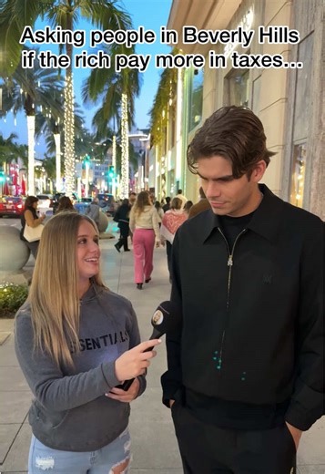 Should the Rich Pay More Taxes? Street Interviews in Beverly Hills