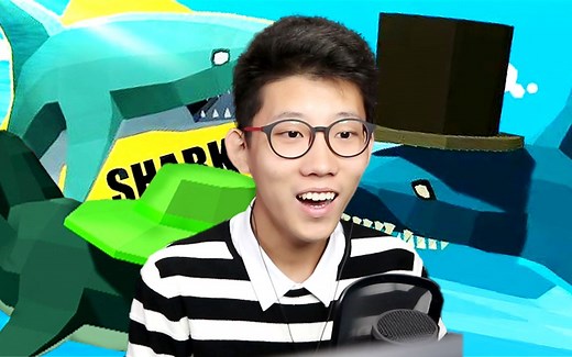 鲨鱼模拟器，我有大炮和加特林 Shark Simulator