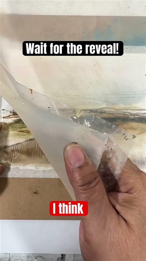 The Ultimate Mixed Media Layer! #shorts #watercolor #mixedmedia