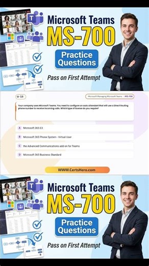 Microsoft Teams MS-700 | Practice Questions #MS700 #MicrosoftTeams #CertificationPrep