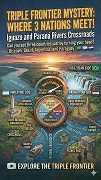 Triple Frontier : Where 3 Nations Meet in One River!