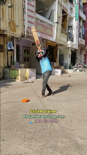 Cricket Trainer Rebound Ball, Cricket Trainer, Tennis Ball with Rope, Solo Tennis Trainer Set,