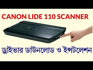 Canon LIDE 110 Scanner Driver Installation