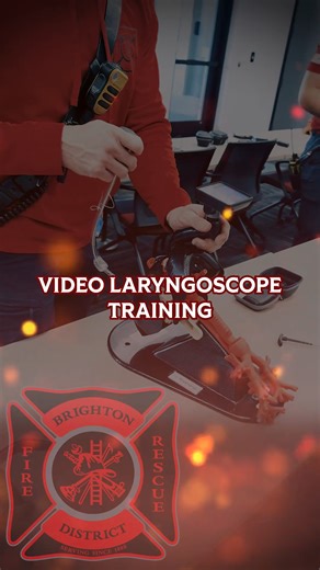 Brighton Fire Rescue District | Brighton Fire Rescue is training on the new @glidescopevl GlideScope video laryngoscope to strengthen airway management and improve patient... | Instagram