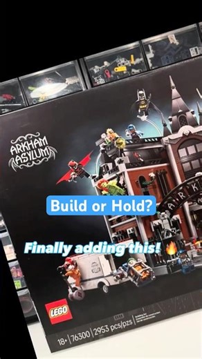 LEGO 76300 City Upgrade – Build or Hold? Arkham Asylum #imaginebrick