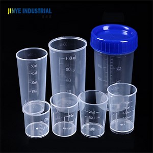 [Hot Item] Vasos de plástico reutilizables, tazas medidoras de plástico, jarras graduadas, jarras de medición