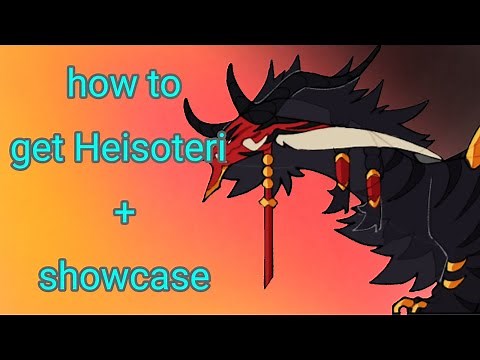 How to get Heisoteri and showcase - Creatures of Sonaria