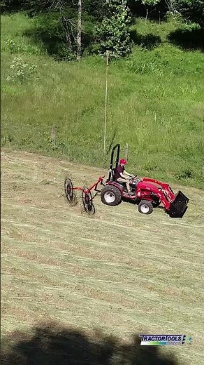 The Best Wheel Rake for your Compact Tractor | TX51 Wheel Rake | Ibex Equipment