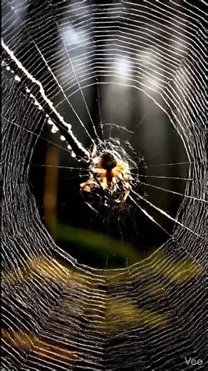 “Watching a Spider Build a Perfect Web in 8 Seconds | Ultra-Macro Timelapse”