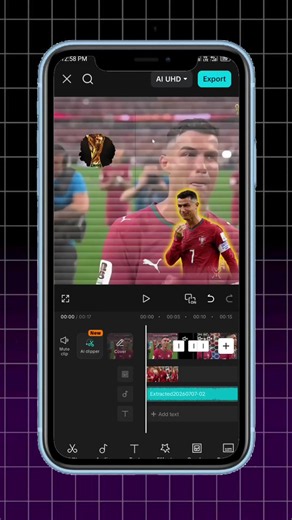 Ronaldo sad editing tutorial #foryoupag #tiktokforyoupag #viralmyvideo #foryoupag #tiktokforyoupag