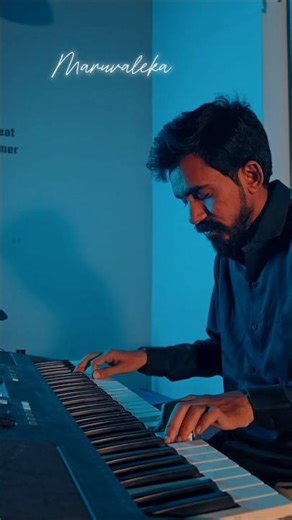 Jersey ❤️ | Piano solo | Nuvvadiginadhe #jersey #evergreenhits #shorts #music #coversong