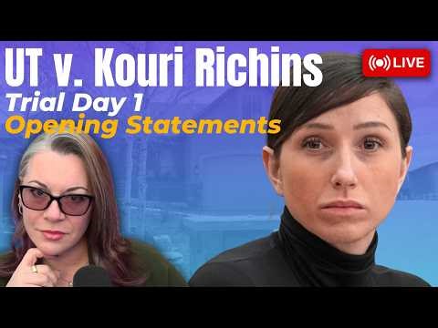 UT v. Kouri Richins - Trial Day 1 - Opening Statements, Memes, & the strangest real life cross. Ever