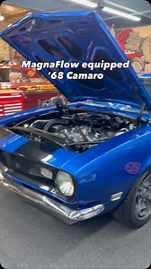 It’s Feature Friday! Check out this ‘68 Camaro build from @shine_speedshop running a #MagnaFlow Custom Builder Kit (Part #10702) and 4x9in. Oval Mufflers (Part #11226) | Magnaflow