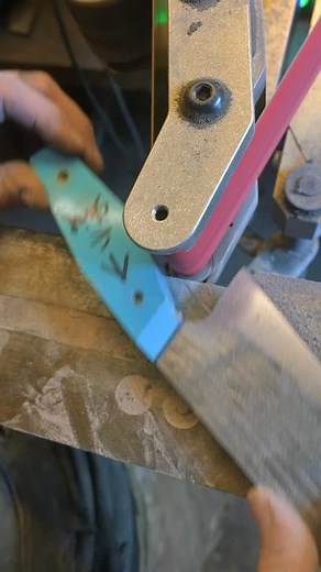 How do you like the new Tiffany Color from @knifematerial.at ? #reel #wip | ForgeWorks