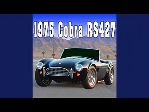 1975 Cobra Rs427 Starts, Engine Idles & Shuts off, From Hood