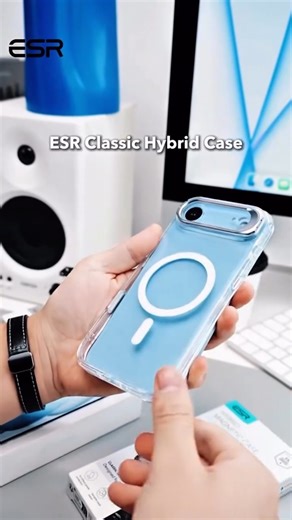 Setting up new iPhone with the ESR Classic Hybrid Magnetic Case! #ESR #gadgetbd #StashStand #ESRiPhone17ProMaxCase #ClassicHybrid #ESRiPhoneCase #ESRMagSafe #ESRiPhoneCase #ESRMagSafe #iphone17promax | Gadget BD