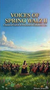 봄의 소리 왈츠(#2) - 클래식 기타 & 오케스트라 협연 Voices of Spring (Op. 410) - Classical Guitar & Orchestra #2