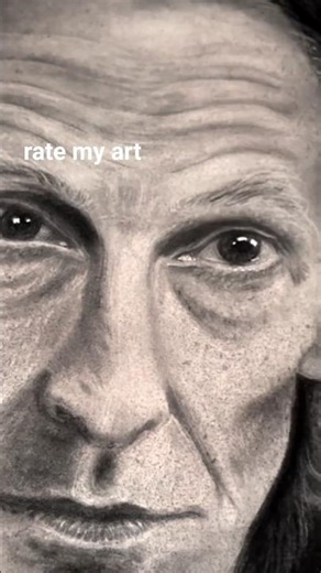 julian richings in realism, graphite pencils