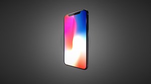 Apple iPhone X for Element 3D - 3D model by CG Duck (@cg_duck)