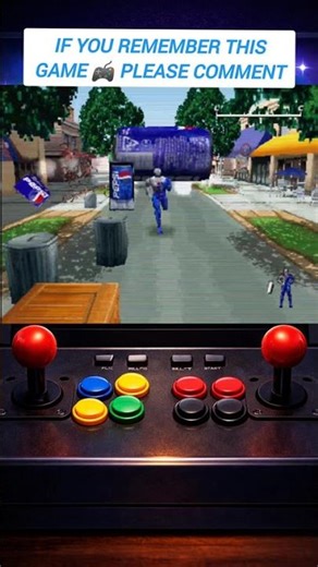 Pepsiman PlayStation 1 | Old Is Gold #gamingshorts #pepsimangame #oldgames