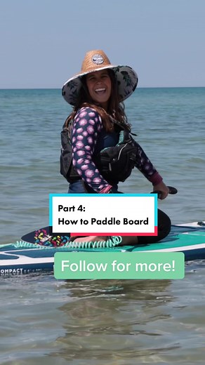 Part 4: Standing Up 🔹How to Paddle Board for Beginners 🤙🏽 Full video now on YouTube ▶️ Thanks to @Tony F Photography for the help to capture this series 🎥🙏🏽 #paddleboarding #paddleboard #learntopaddle #standuppaddleboarding #standuppaddleboard