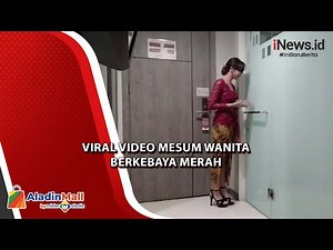 Viral! Video Wanita Berkebaya Merah Berbuat Mesum di Hotel, Polisi Pastikan Bukan di Bali