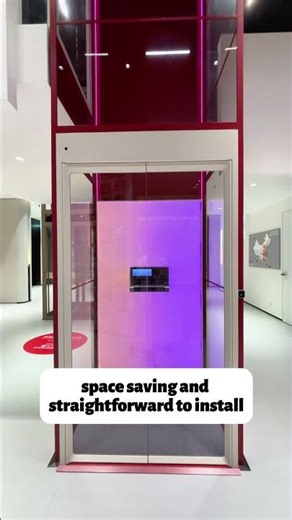 Would you prefer to climb the stairs or take the elevator?#homeelevator #homelift