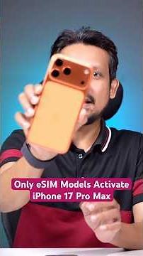 iPhone 17 Pro Max: How to Activate eSIM [Set Up] #iphone #apple