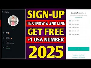 Textnow sign up problem | How to create textnow account in India | textnow update 2025