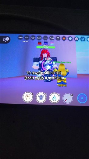 Searching for RIAH in Anime Fighting Simulator