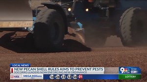 City of Socorro establishes pecan shell ordinance