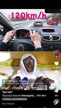 #distance DE #sécurité #senegal DIANGALÉ BI AMNA SOLO TROP #codedelaroute #automobile
