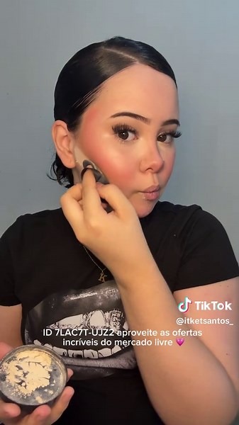 Maquiagem Efeito Photoshop com Pó Barato de 20$
