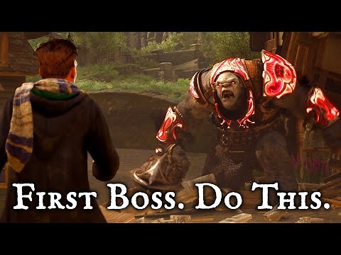 Hogwarts Legacy - How To Do More Damage On The Armoured Troll Boss Fight - Hogsmeade