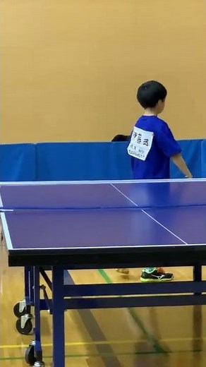 伊藤迅（秋田卓球会館スポーツ少年団:秋田）東アジアホープス 日本代表選考会