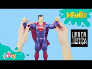 UNBOXING SUPERMAN (Liga da Justiça) - Infantix