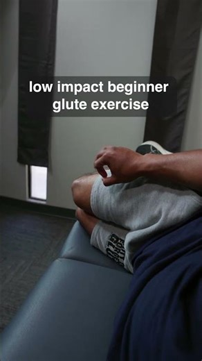 Glute exercise for knee pain