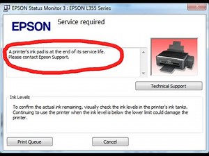 Check Epson Waste Ink Pad Level FAST and for FREE