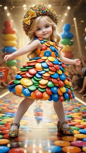 Petite Parade Perfection 👶🏻 Big Fashion Dreams in Small Packages! 💫👑 #cute #fashion #show #shorts