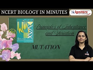 Mutation | Principles of Inheritance and Variation | NCERT Biology in Minutes | Class 12 & NEET