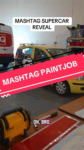 Exciting Mashtag Paintjob and Supercar Reveal