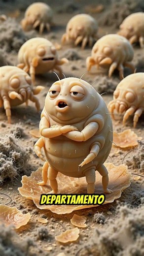 The mites living in your mattress